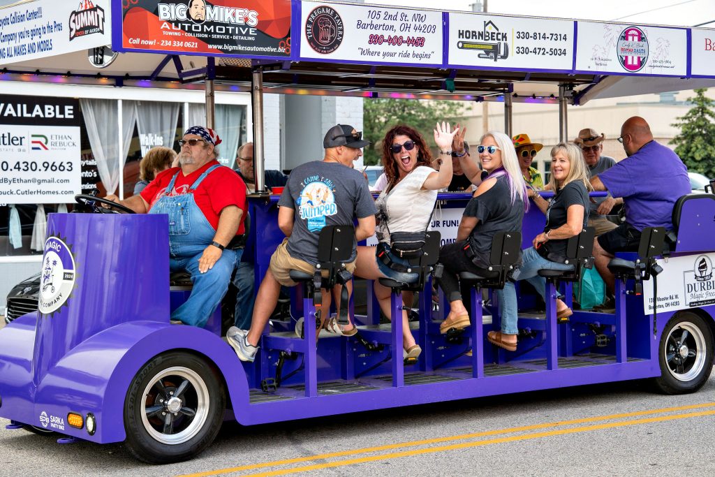 Bridal Party Transportation Magic Pedal Company