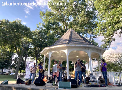 Free Things to Do in Barberton Summer Music Concert Series Lake Anna Gazebo